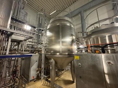 Översiktsbild av 2004 Tetra pak Tetra Alsafe Aseptic tank 12.790L